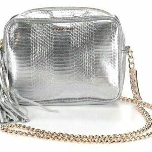 Victorias Secret Crossbody Handbag Clutch Silver